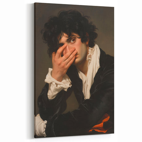 Bathroom Wall Decor - Elegant Classic Portrait for Vintage Style