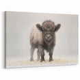 Adorable Baby Bison Wall Art - Perfect for Kids Room Decor