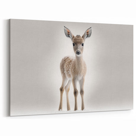 Adorable Baby Deer Wall Art - Perfect for Kids Room Decor
