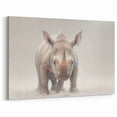 Adorable Baby Rhino Wall Art - Perfect for Kids Room Decor