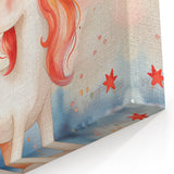 Magical Unicorn - Kids Room Wall Art Canvas and Framed Options