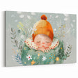 Dreamy Nap - Kids Room Wall Art Canvas and Framed Options