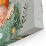 Dreamy Nap - Kids Room Wall Art Canvas and Framed Options