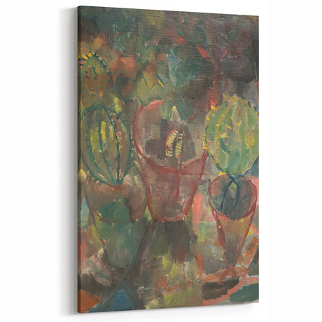 Abstract Cactus Art by Paul Klee - Modern Prints for Contemporary Decor