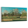 Realism Art Canvas: Serene Landscape of Quai d'Asnières Wall Art