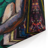 Expressionist Acrobat Art - Abstract Modern Expressionism Wall Decor