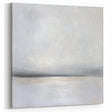 Minimalist Abstract Landscape in Soft Gray Tones - Modern Wall Art