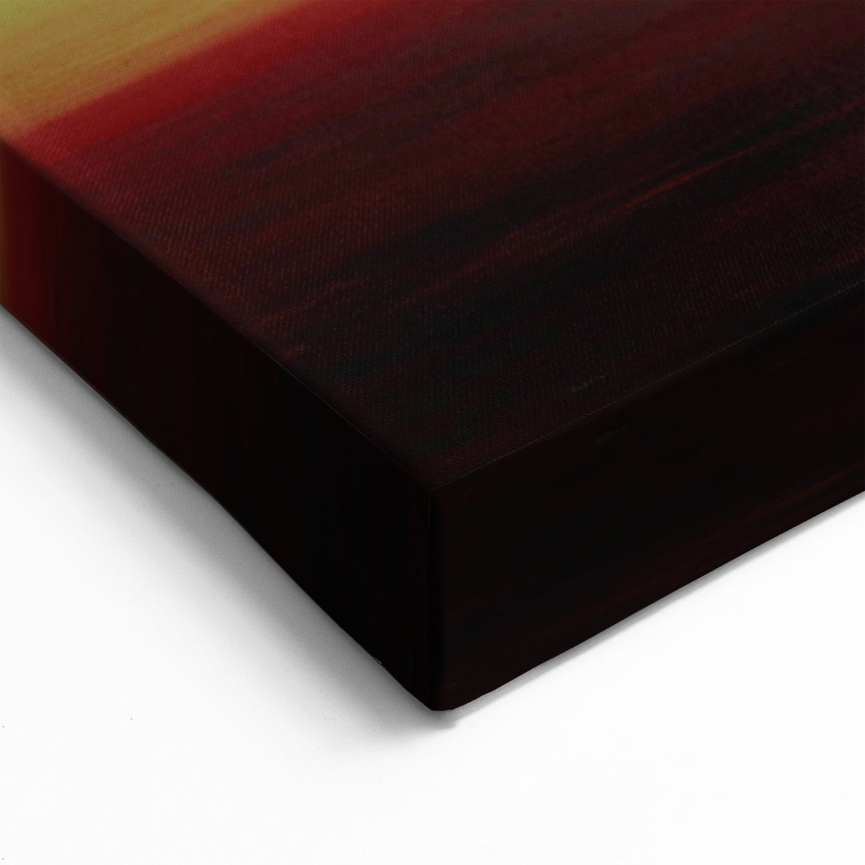 Abstract Landscape with Radiant Sunset Hues - Modern Wall Art Decor
