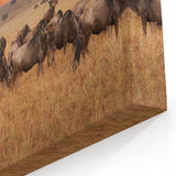Wildebeest Migration Wildlife Photography - Animal Wall Art Prints