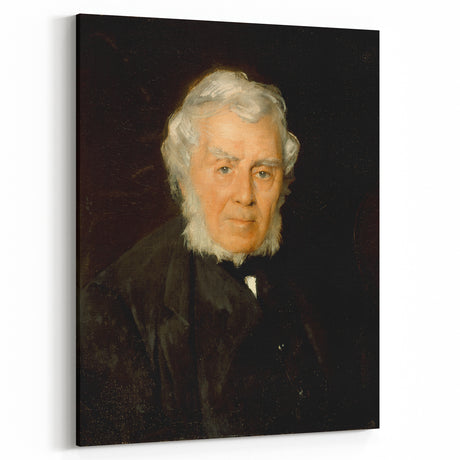 Modern Wall Art - Classic Portrait of Robert Walter Weir in Neutral Tones