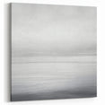 Minimalist Seascape Art - Tranquil Horizon Canvas Wall Print