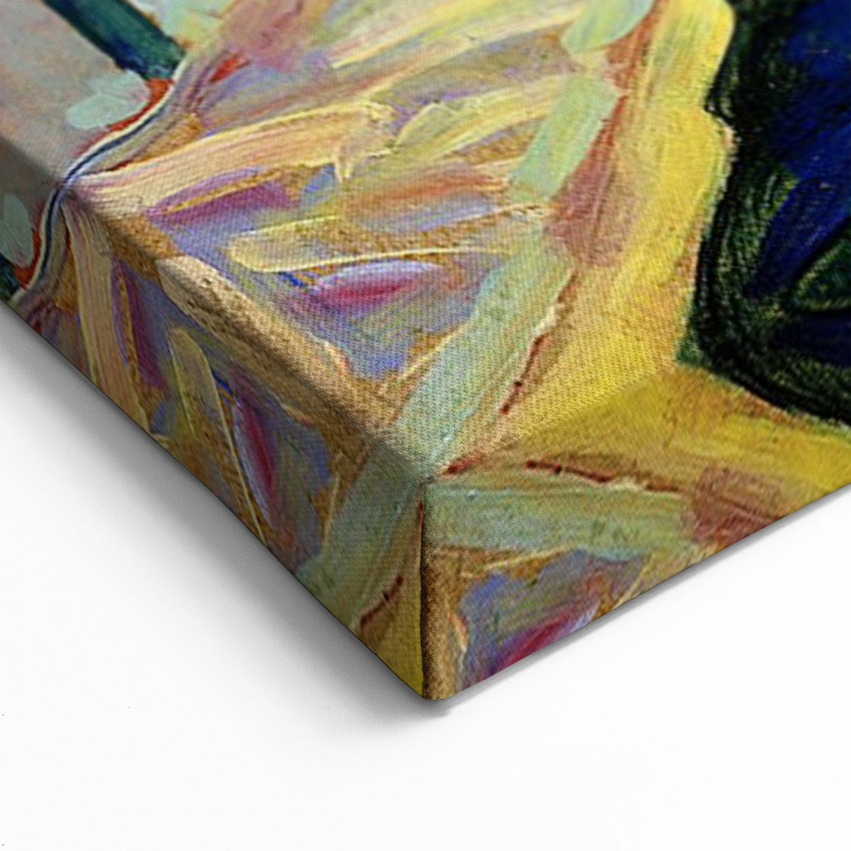 Murnau Street View" Abstract Modern Art - Contemporary Wall Decor