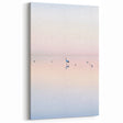 Contemporary Landscape Prints - Minimalist Bird Reflection Art
