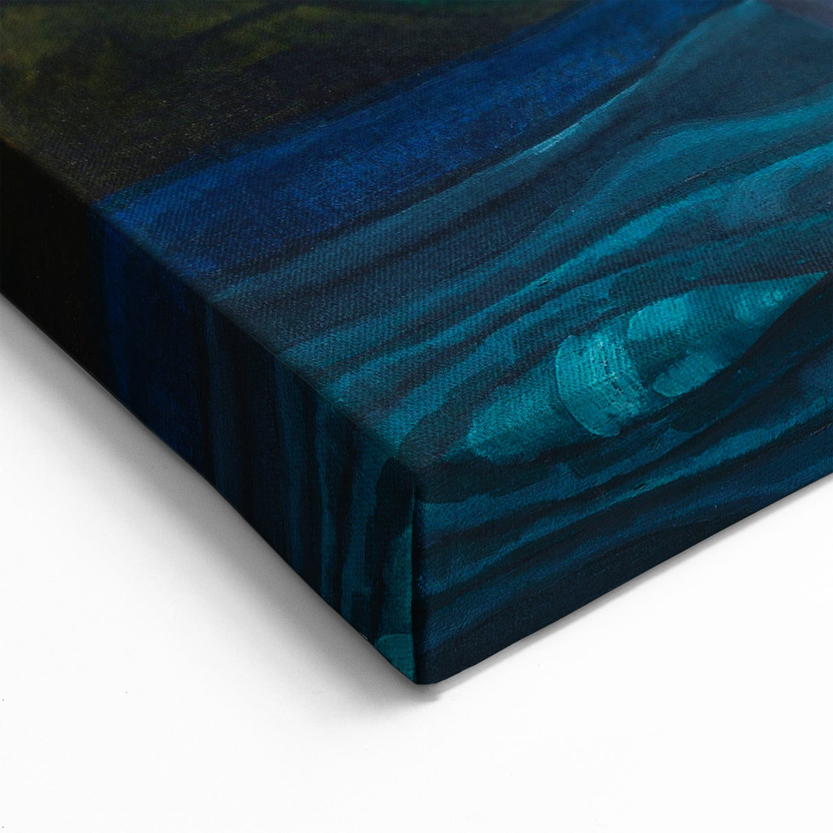 Clouds and Water" Abstract Modern Art - Contemporary Coastal Decor