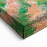 A Summer Landscape" Modern Wall Art - Contemporary Impressionist Decor