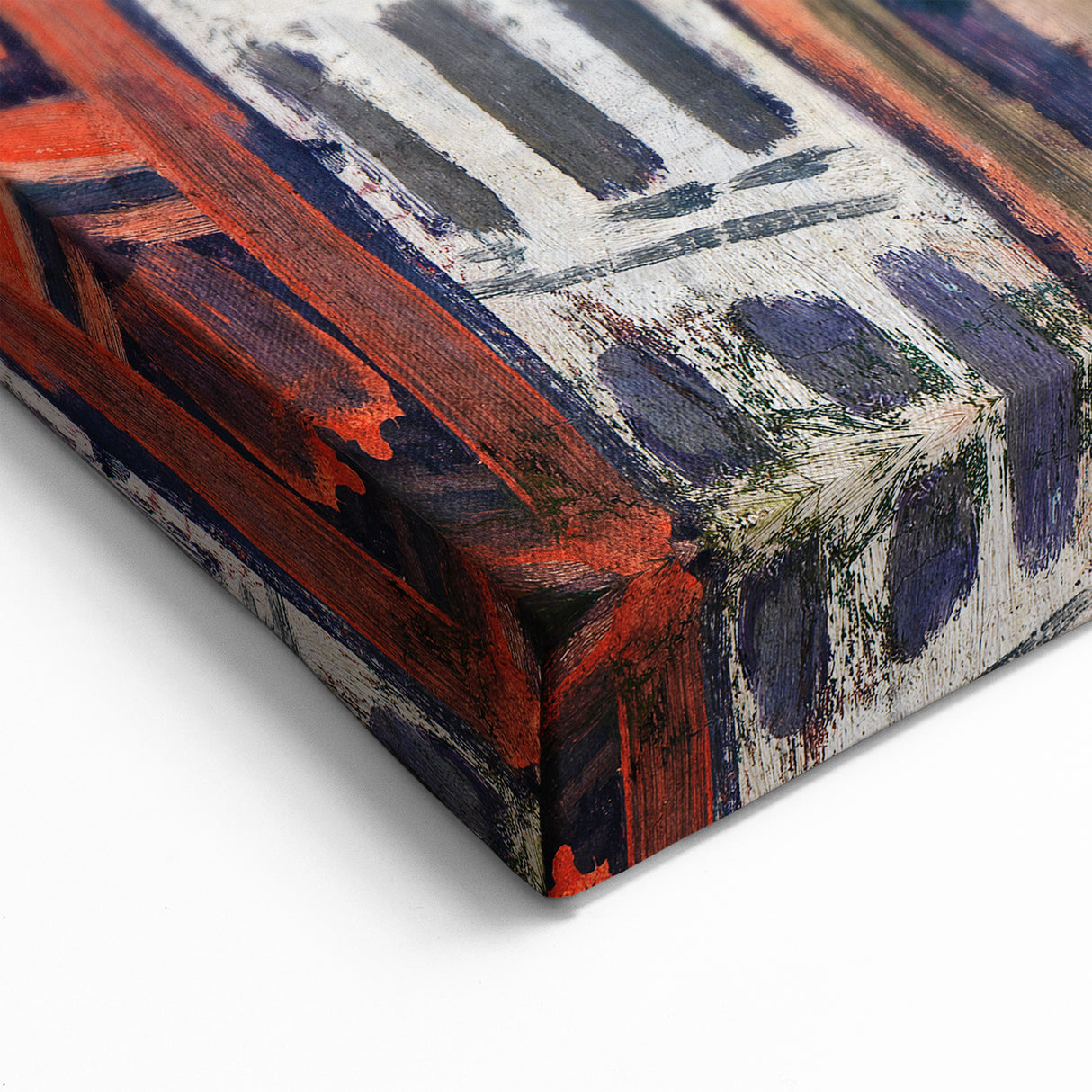 Rooftops, Paris" Modern Wall Art - Vibrant Contemporary Cityscape Decor