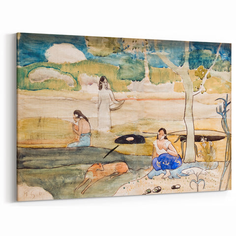 Tahiti Study" Modern Wall Art - Exotic Contemporary Decor