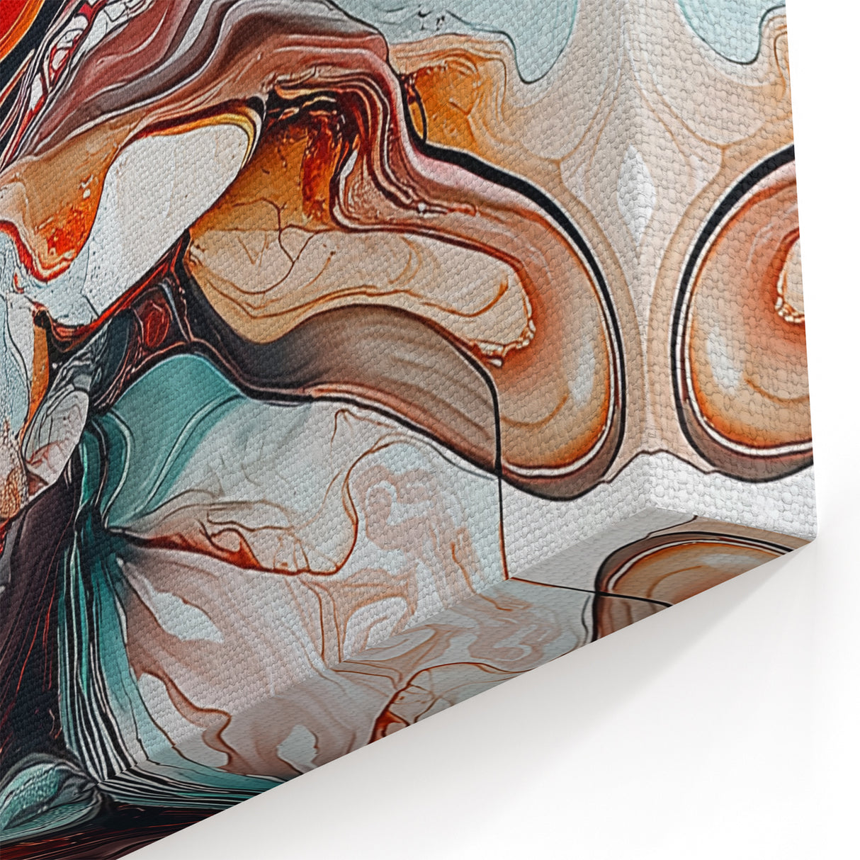 Contemporary Minimalist Abstract Art - Flowing Organic Patterns