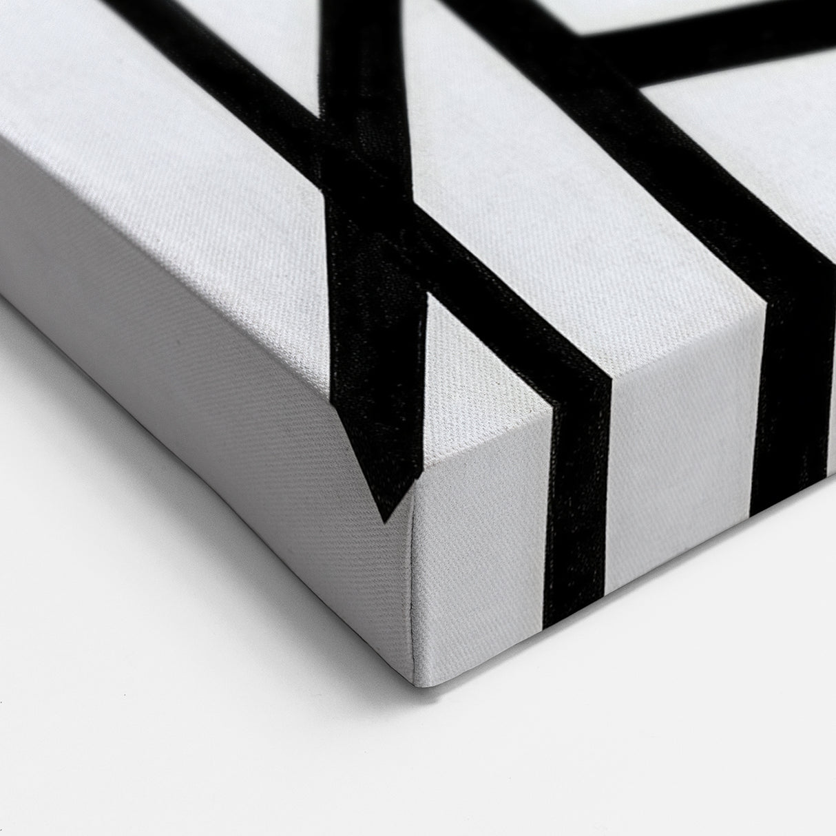 Minimalist Black and White Abstract Art