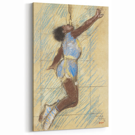 Miss Lala at the Fernando Circus - Impressionism Wall Art Print