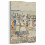 On the Beach - Vibrant Impressionist Art by Maurice Prendergast