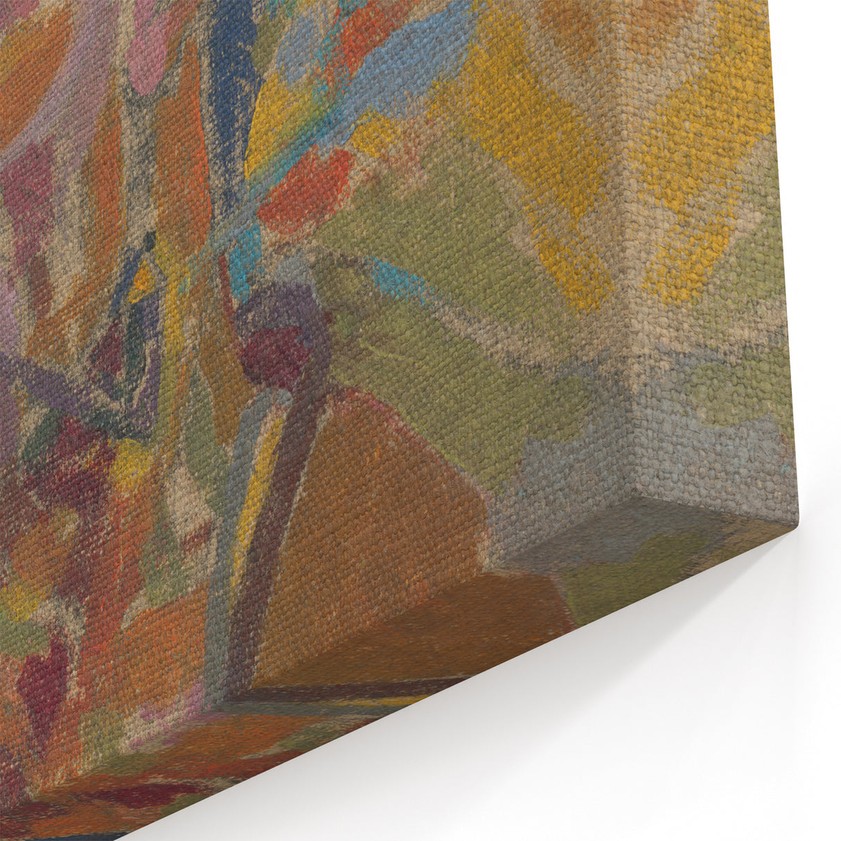 Expressionist Art Portrait – Vibrant Modern Expressionism Canvas Print