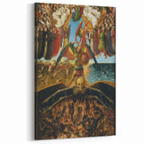 Renaissance Art Prints: Van Eyck's Crucifixion and Last Judgment Decor