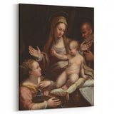Renaissance Masterpiece: Lavinia Fontana's Holy Family Art Print