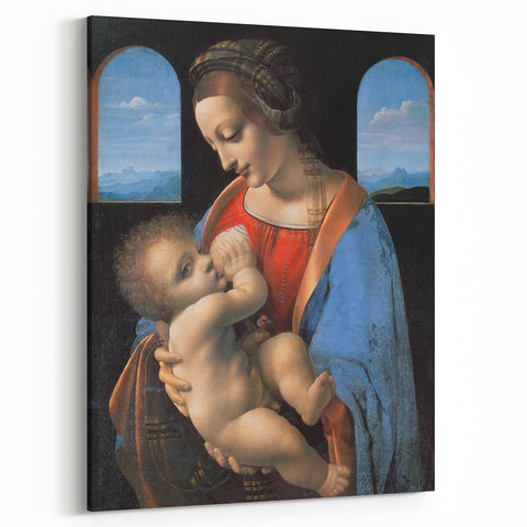 Renaissance Art Prints - Leonardo da Vinci’s Madonna Litta Masterpiece