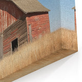 Rustic Red Barn - Country Barn Wall Art for Farmhouse Style Decor