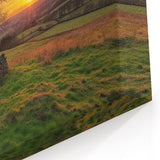 Rustic Barn at Sunset - Barn Wall Art for Farmhouse and Country Decor