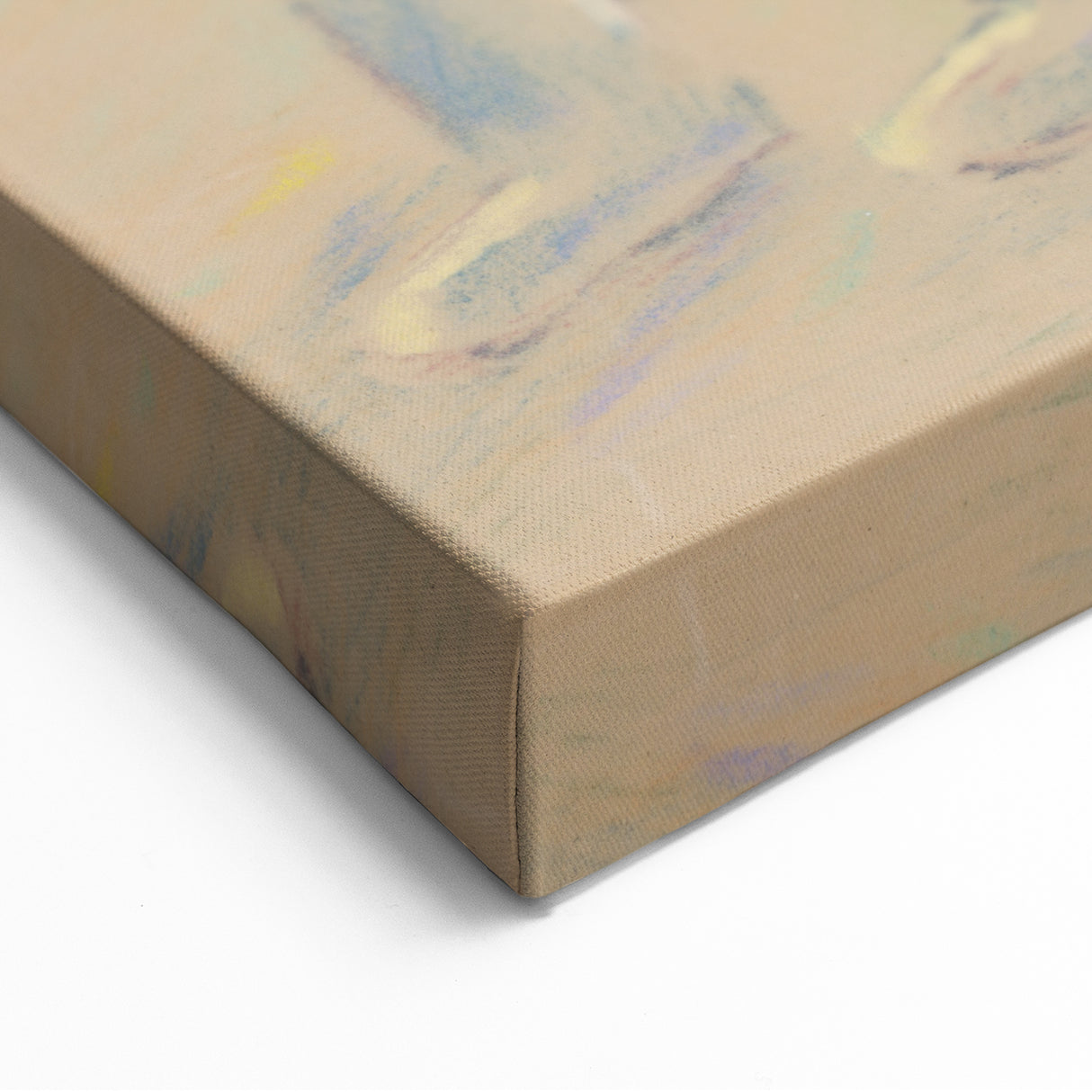 Modern Wall Art - Abstract Pastel Portrait of an Emigrant