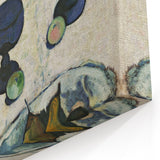 Modern Wall Art - Vibrant Still Life with Abstract Playful Puppies
