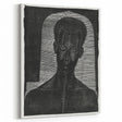 Modern Wall Art - Bold Monochrome Portrait for Minimalist Spaces