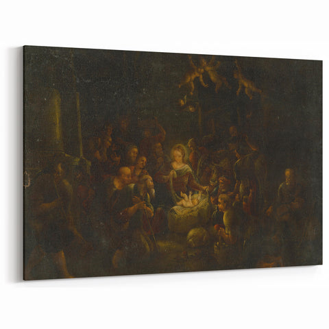 The Nativity: Renaissance Masterpiece of Light and Devotion