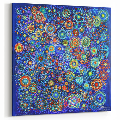 Colorful Line Abstract Art – Vibrant Geometric Strokes Wall Decor