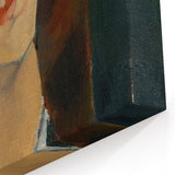 Modern Wall Art - Expressive Abstract Portrait for Contemporary Decor