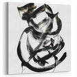 Minimalist Black and White Line Art – Modern Abstract Brush Strokes