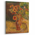 Modern Wall Art - Vibrant Floral Bouquet in Expressive Brushstrokes