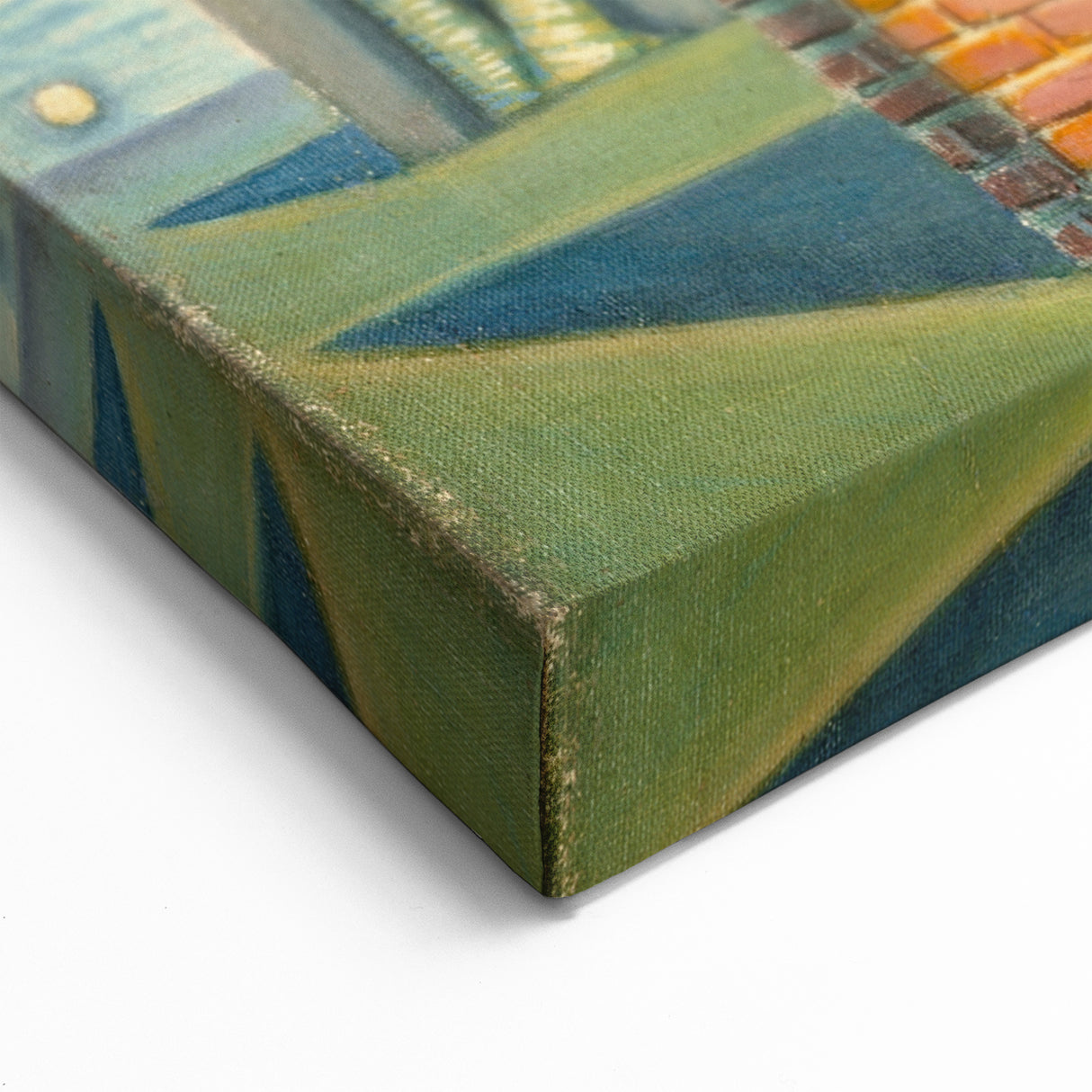 Modern Wall Art - Surreal Abstract Scene with Bold Visual Layers