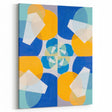 Modern Wall Art - Geometric Abstract Design in Vibrant Circular Layers