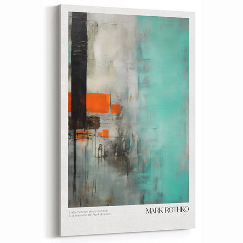 Rothko Canvas Prints - Modernist Abstract Expressionist Wall Art