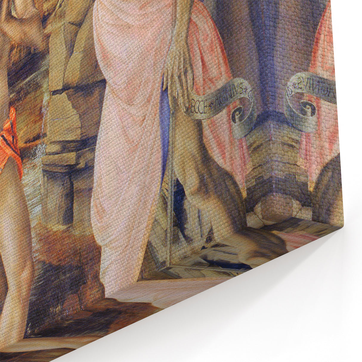 Leonardo da Vinci: The Baptism of Christ Renaissance Art Print