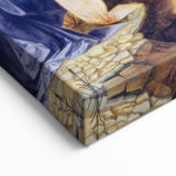 Leonardo da Vinci: The Baptism of Christ Renaissance Art Print