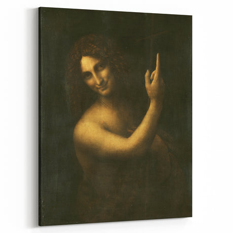 Leonardo da Vinci: Saint John the Baptist Renaissance Art Print