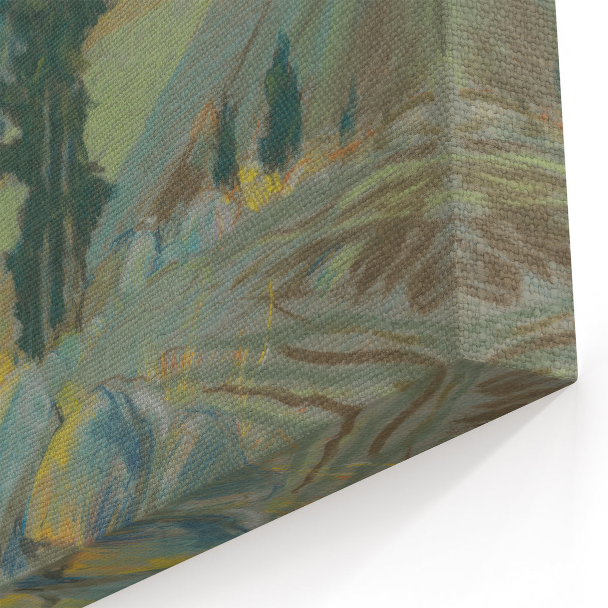 Modern Wall Art - Tranquil Mountain Brook Landscape
