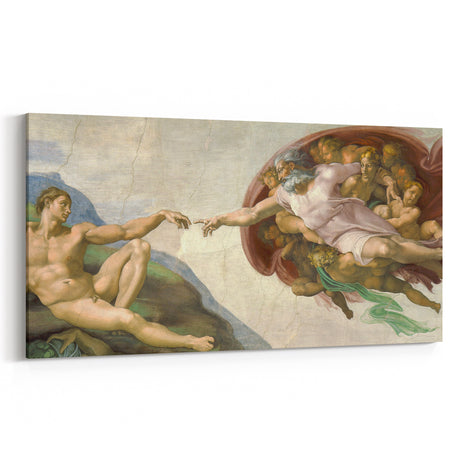 Michelangelo Buonarroti: The Creation of Adam Renaissance Art Print