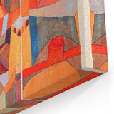 Modern Wall Art - Abstract Temple Gardens Design