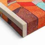 Modern Wall Art - Abstract Temple Gardens Design