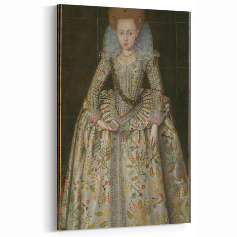 Robert Peake the Elder: Princess Elizabeth Renaissance Art Print